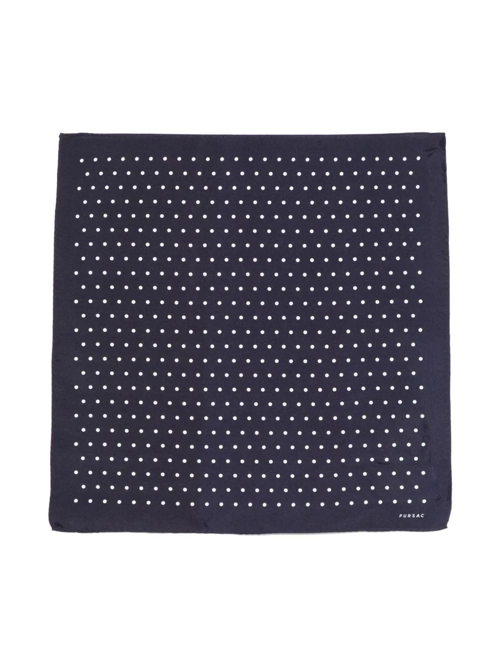 Polka-Dot Print Pocket Square by FURSAC