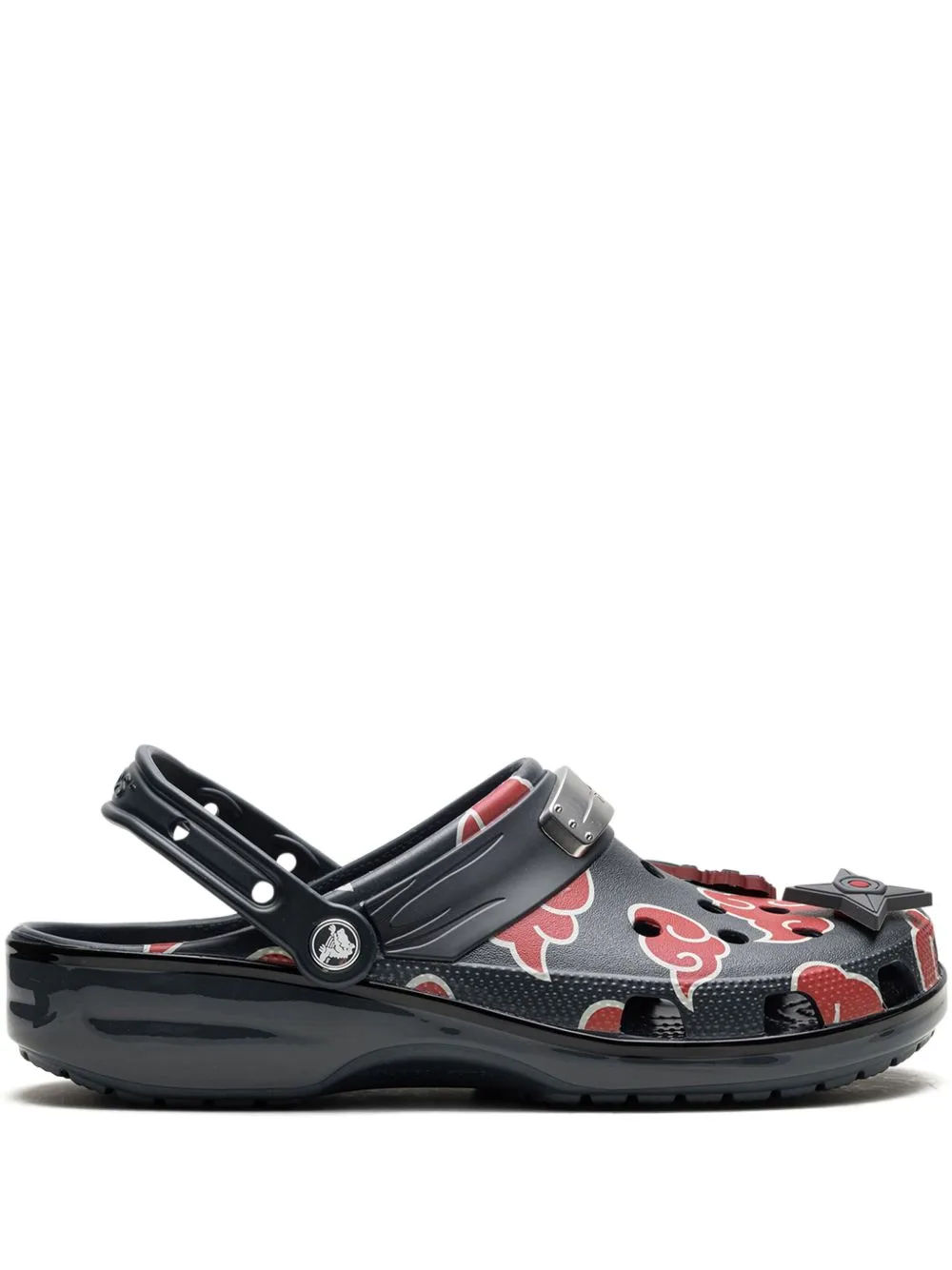 Cloud-Print Heel-Strap Clogs by Crocs