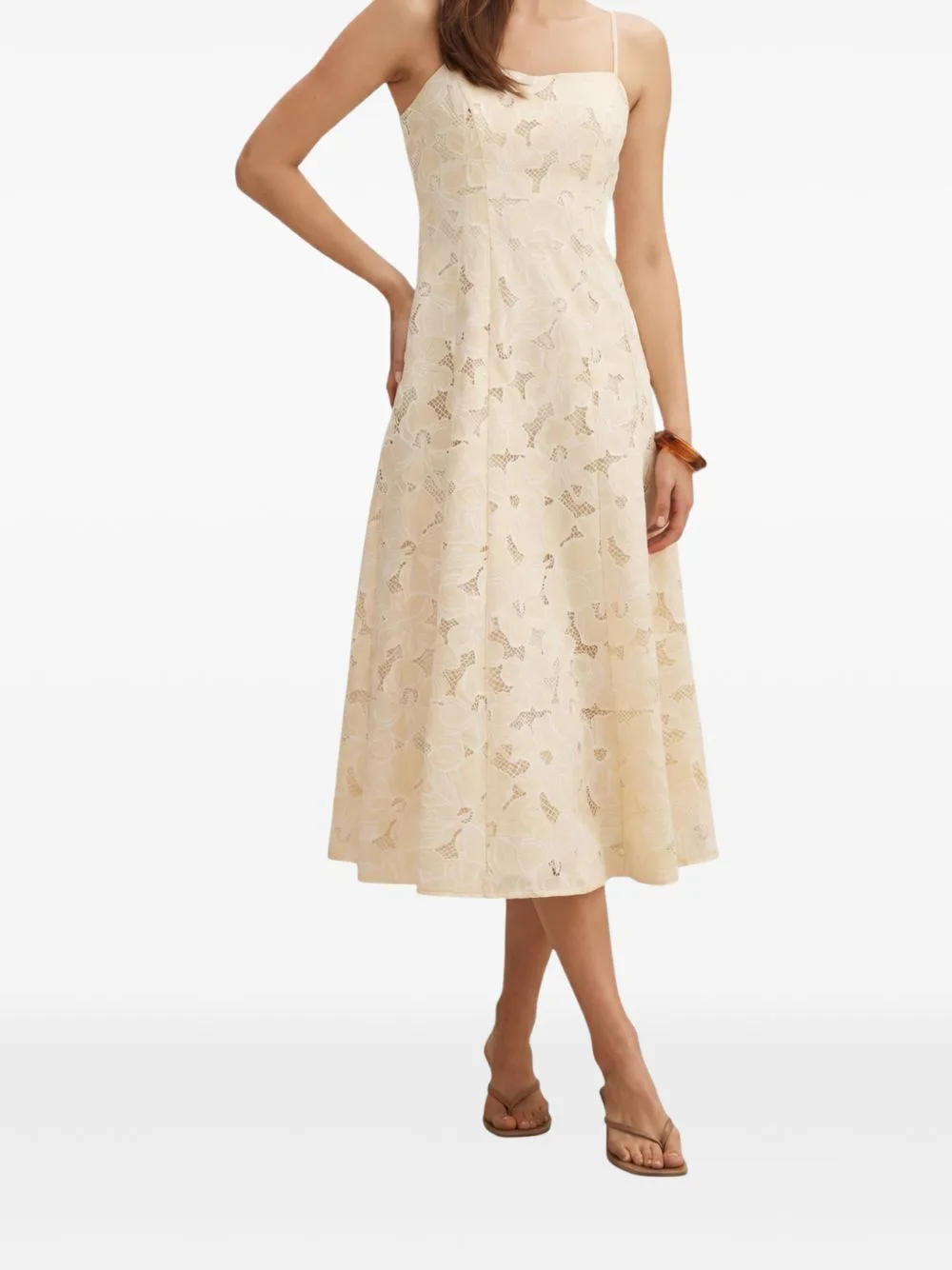 Millie Embroidered Midi Dress by Ever New
