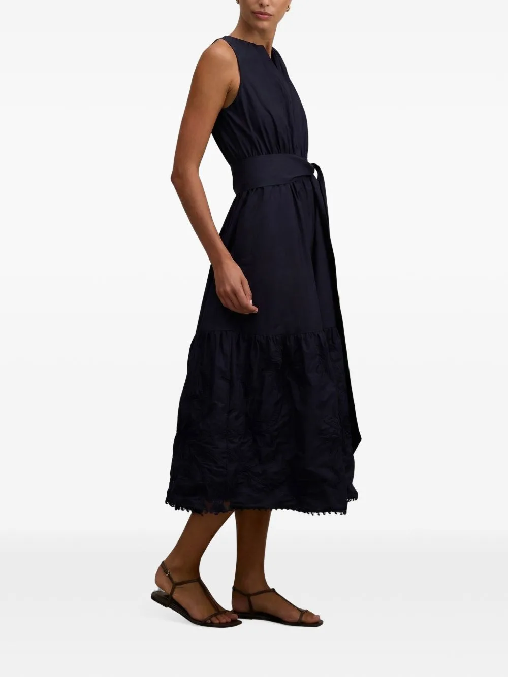 Evie Embroidered Midi Dress by Ever New