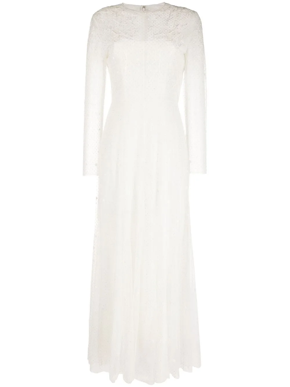 Long-Sleeve Tulle Dress by Philosophy Di Lorenzo Serafini