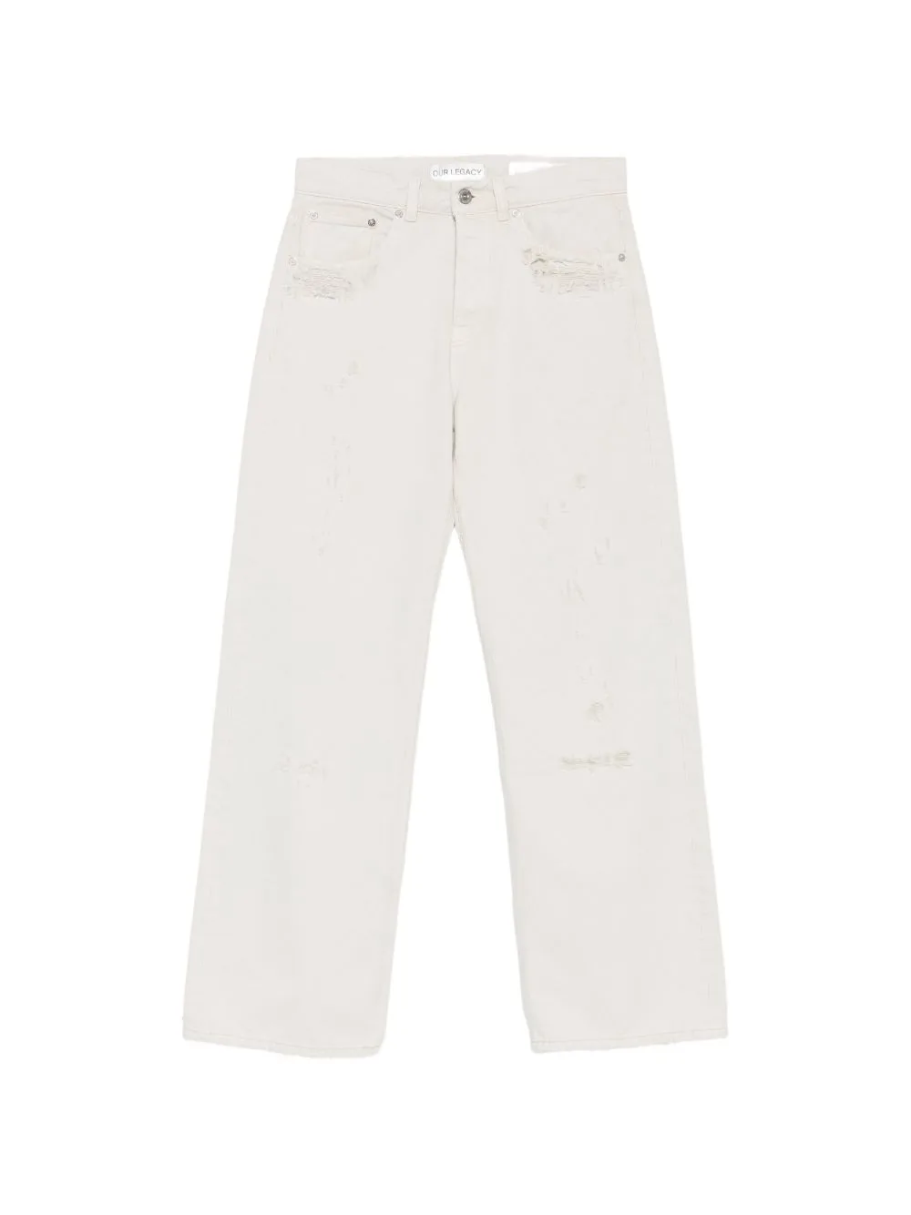 Full Cut Straight-Leg Jeans by OUR LEGACY