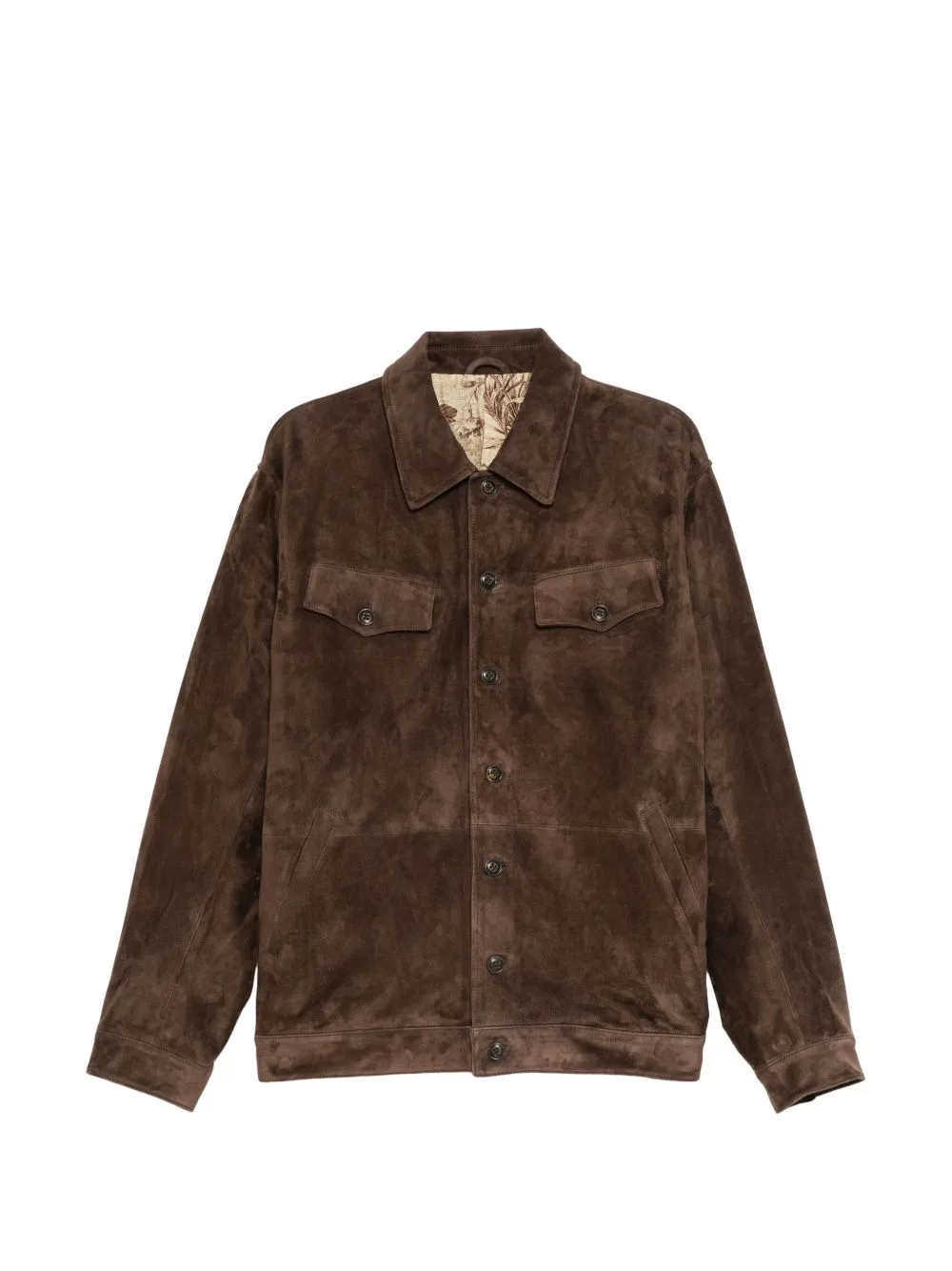 Suede Leather Jacket by CALMLENCE