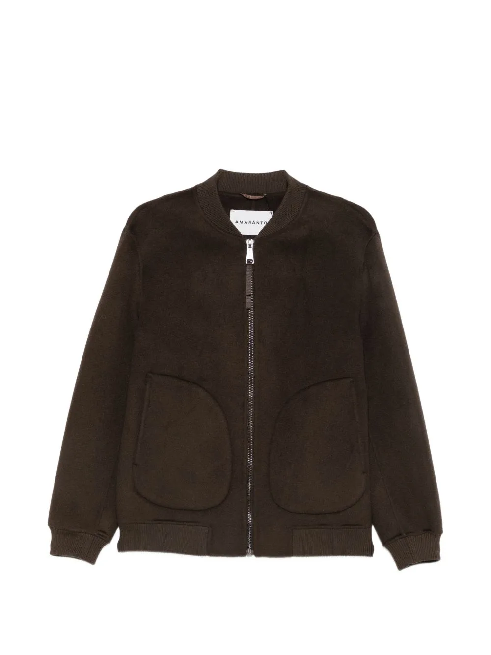 Zip-Up Bomber Jacket by AMARANTO