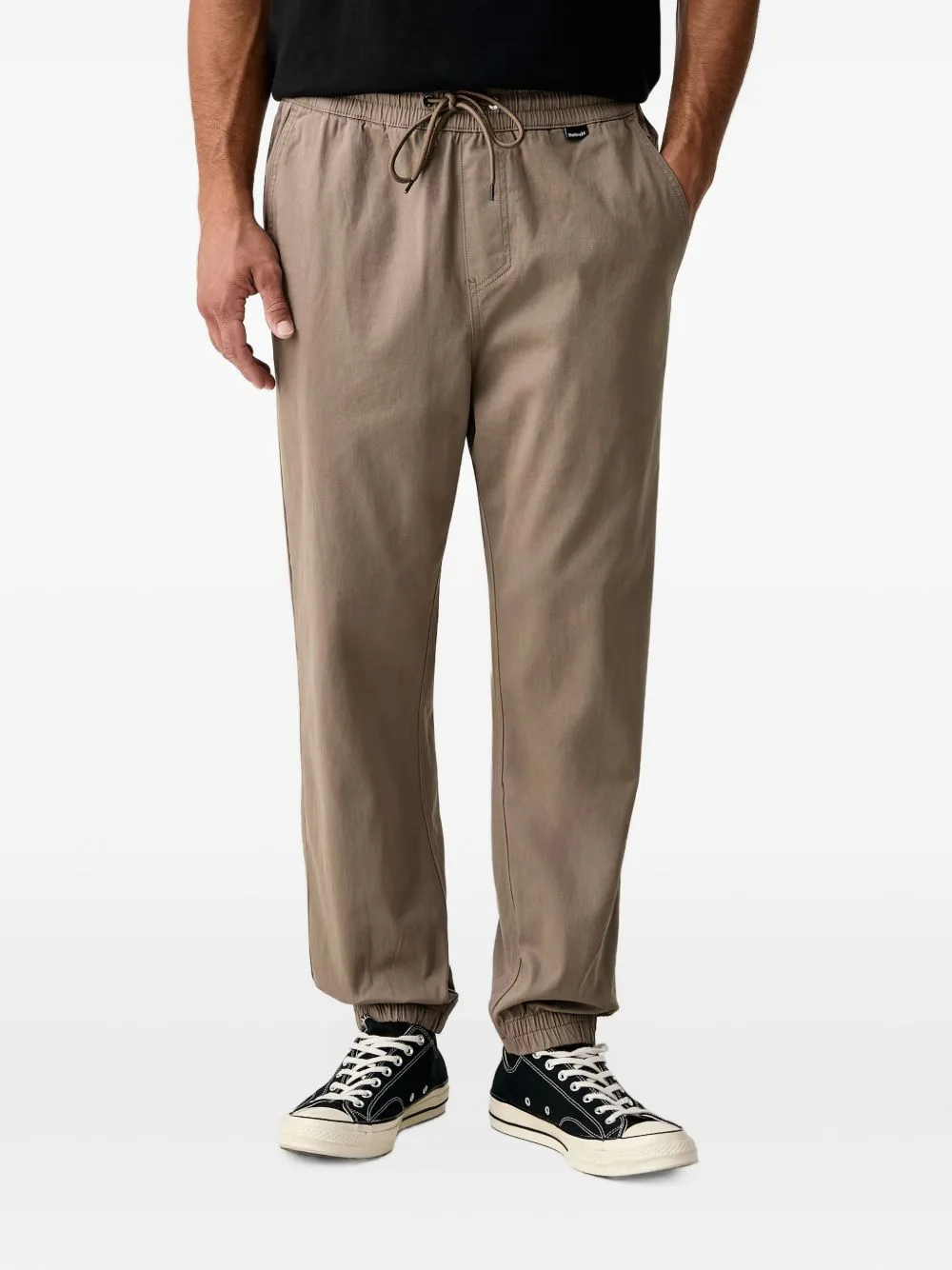 Drawstring Elasticated-Cuff Trousers by Hurley