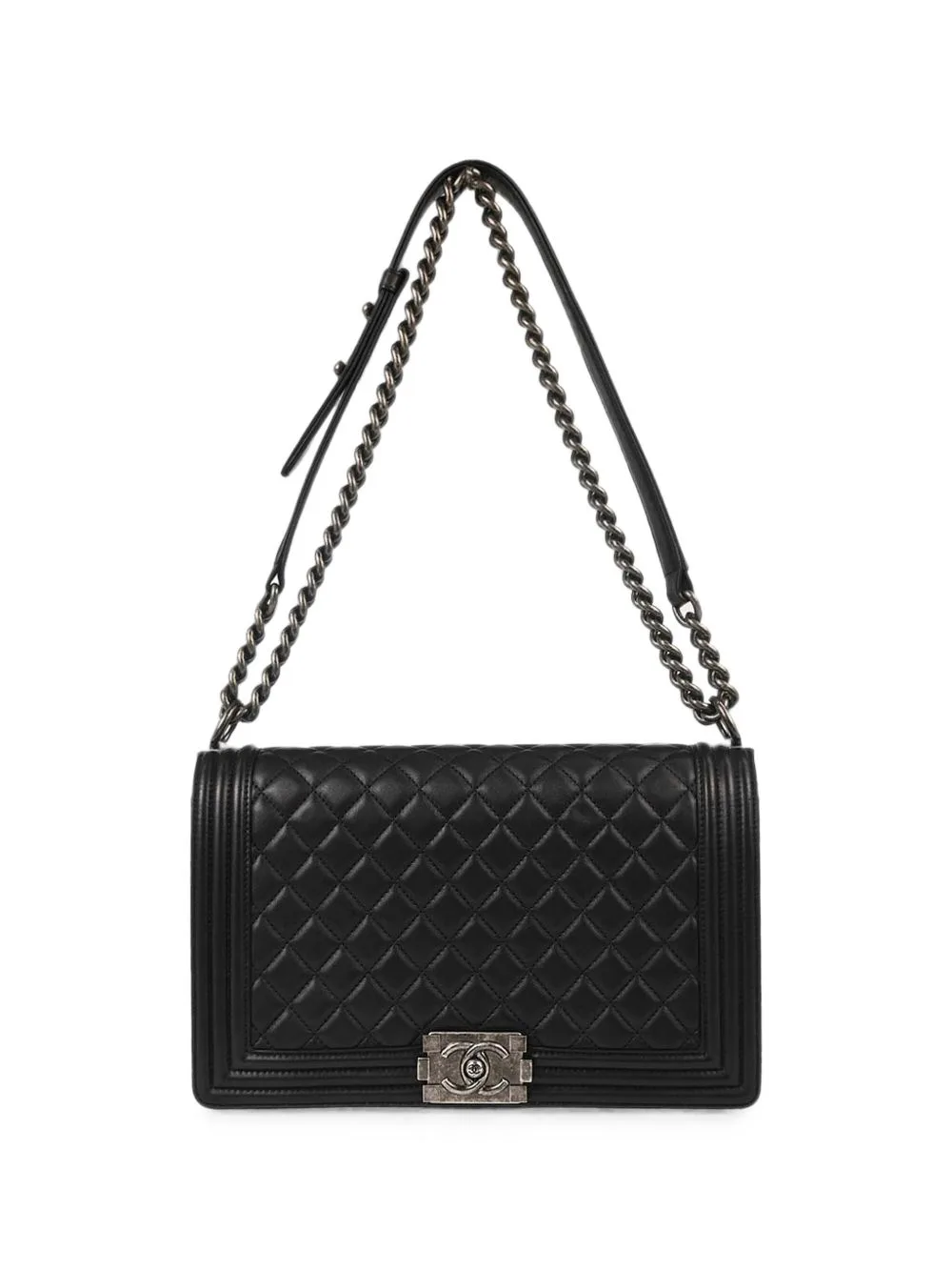 2017 Medium Boy Chanel Quilted Shoulder Bag by CHANEL Pre-Owned