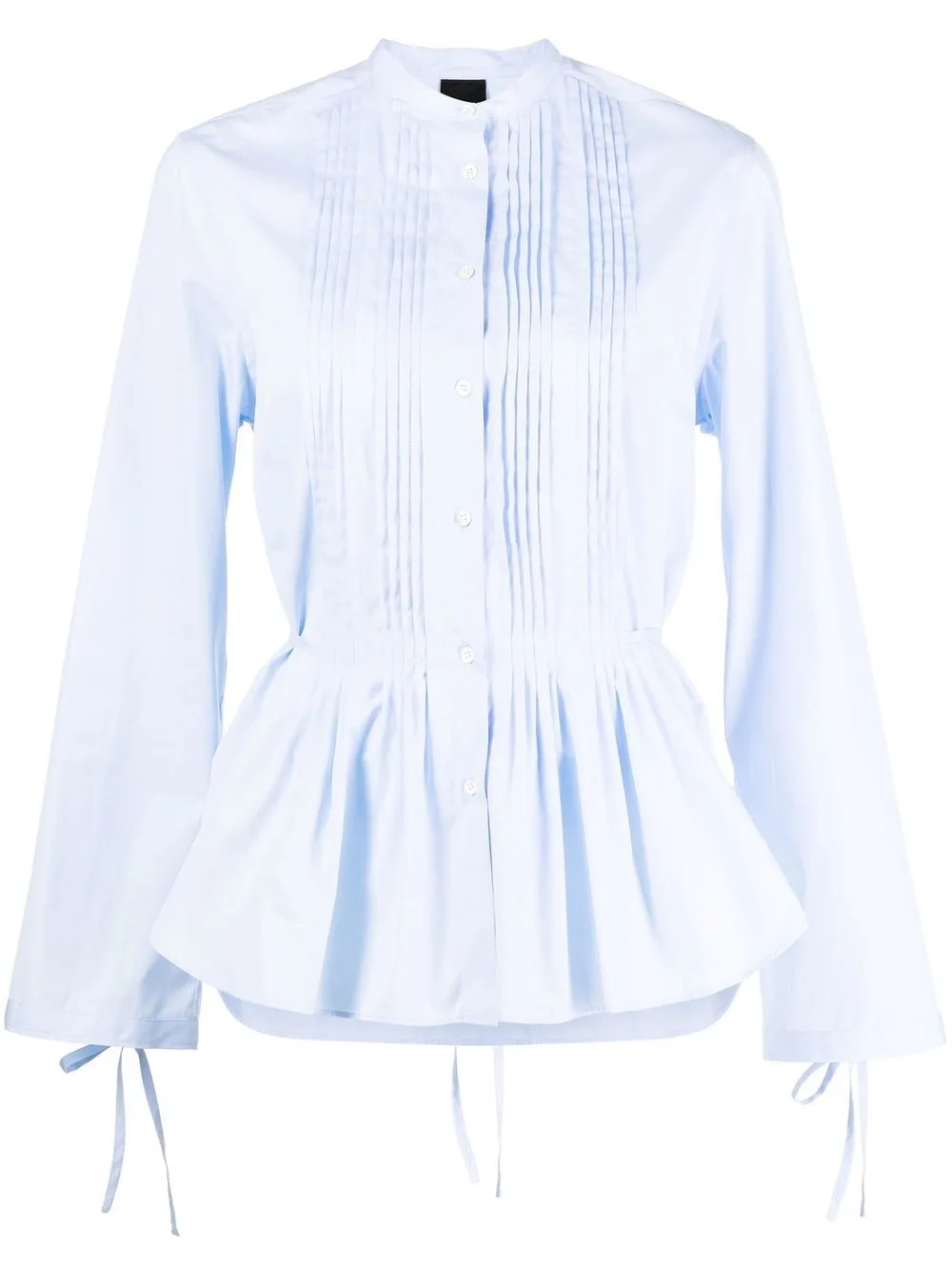 Peplum Button-Up Shirt by ASPESI