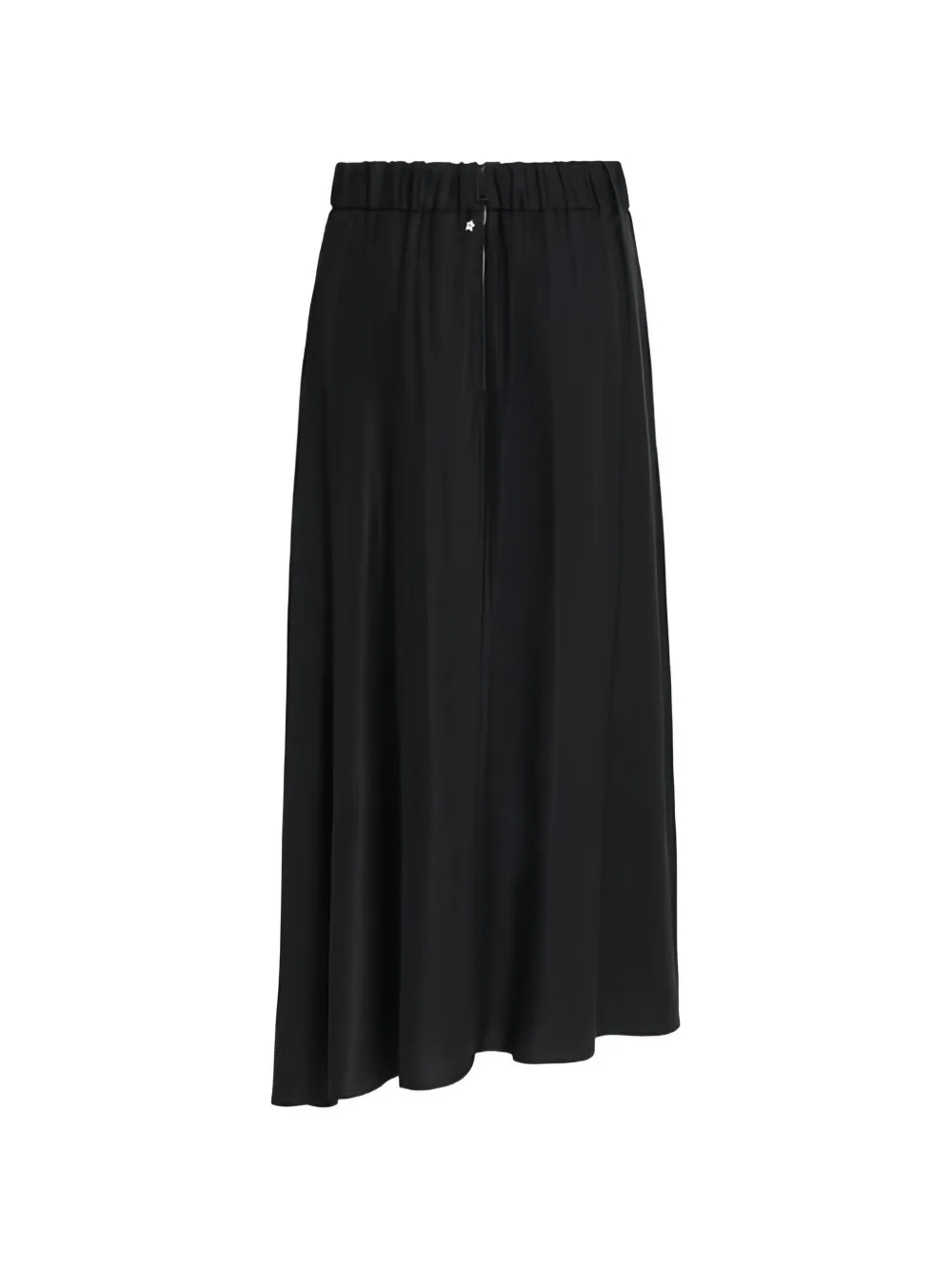 Asymmetric-Hem Midi Skirt by Lorena Antoniazzi