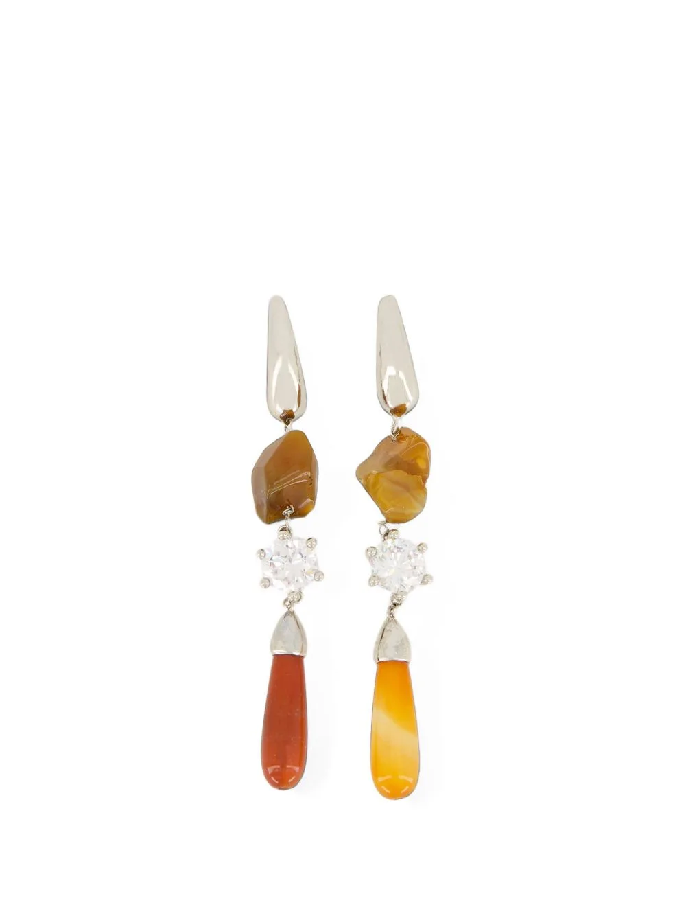 Ascolto Chandelier Agate Earrings by Panconesi