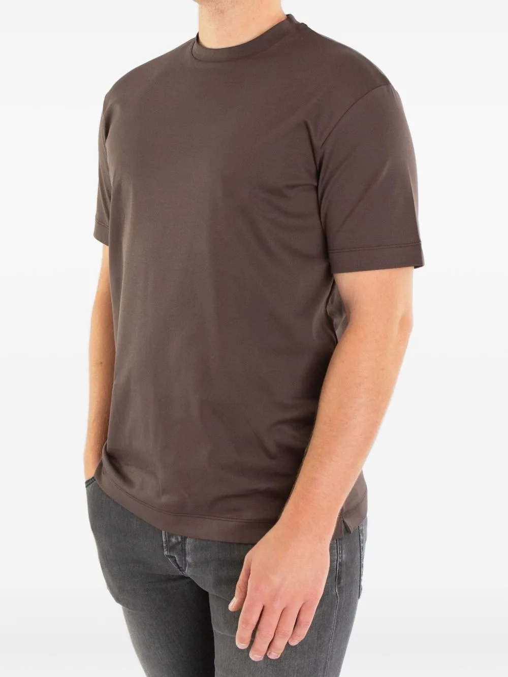 Crew-Neck Short-Sleeve T-Shirt by Valenza