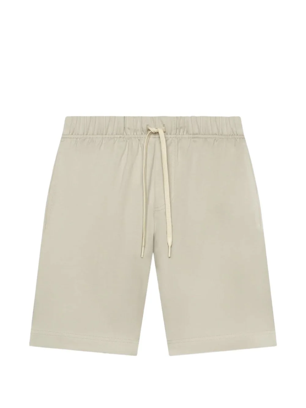 Drawstring-Waist Cotton Track Shorts by Valenza