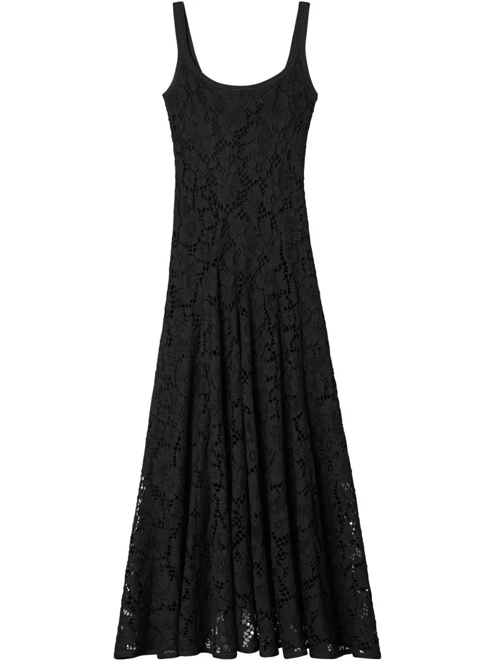 Floral-Lace Midi Dress by Tory Burch
