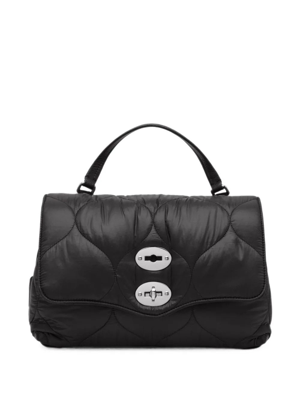 Small Postina Quilted Leather Tote Bag by Zanellato