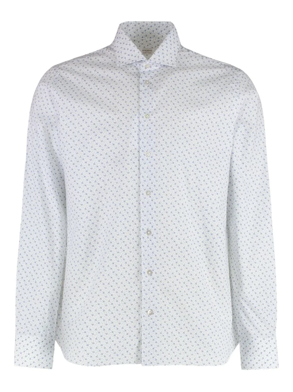 Printed Cotton Shirt by BORRIELLO NAPOLI