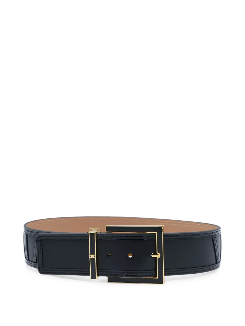 Belt with Enamelled Buckle by Elisabetta Franchi