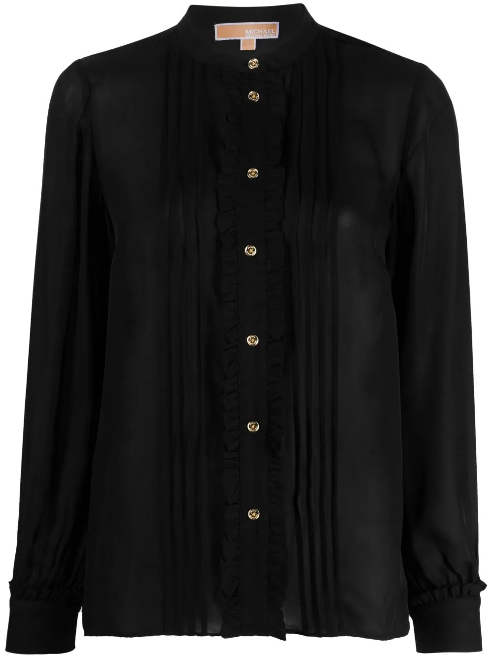 Ruffled Buttoned Shirt by Michael Michael Kors