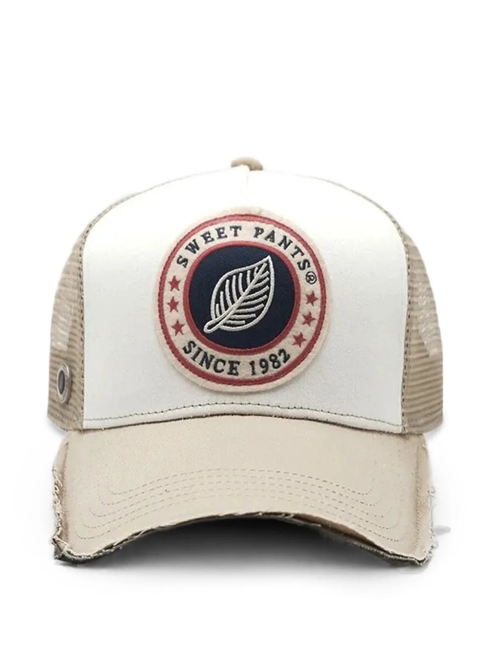 Home Run Logo-Patch Mesh-Panel Cap by SWEET PANTS