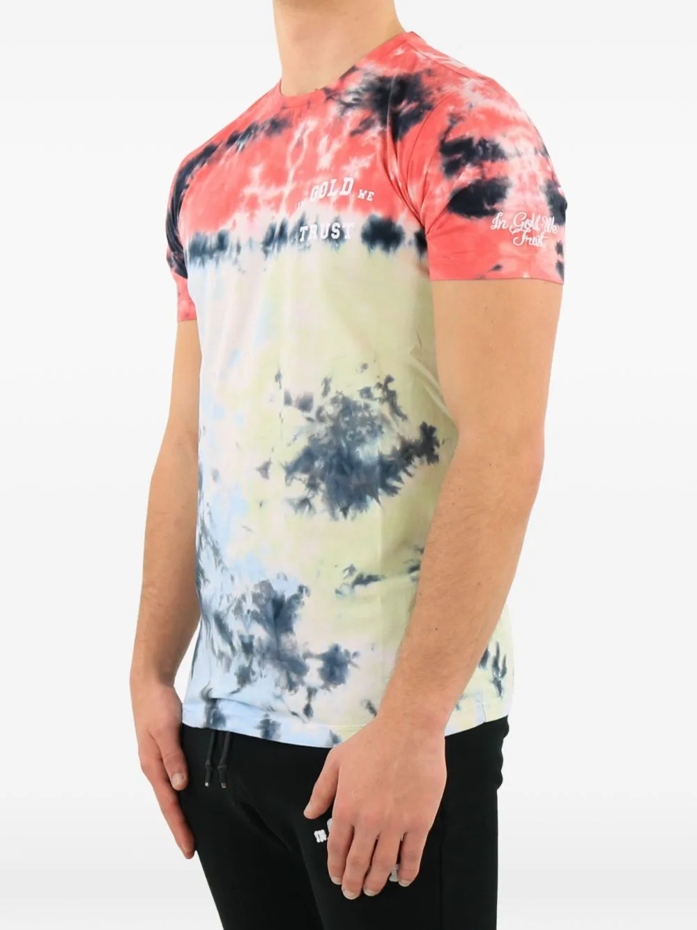 Tie-Dye Logo-Print T-Shirt by In Gold We Trust