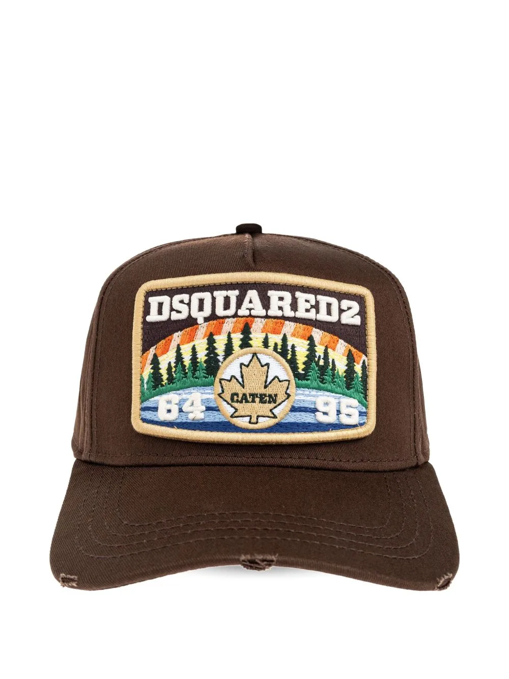 Embroidered-Patch Baseball Cap by DSQUARED2