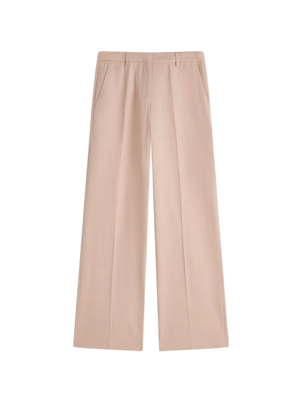 Pressed-Crease Wide-Leg Trousers by Scotch & Soda
