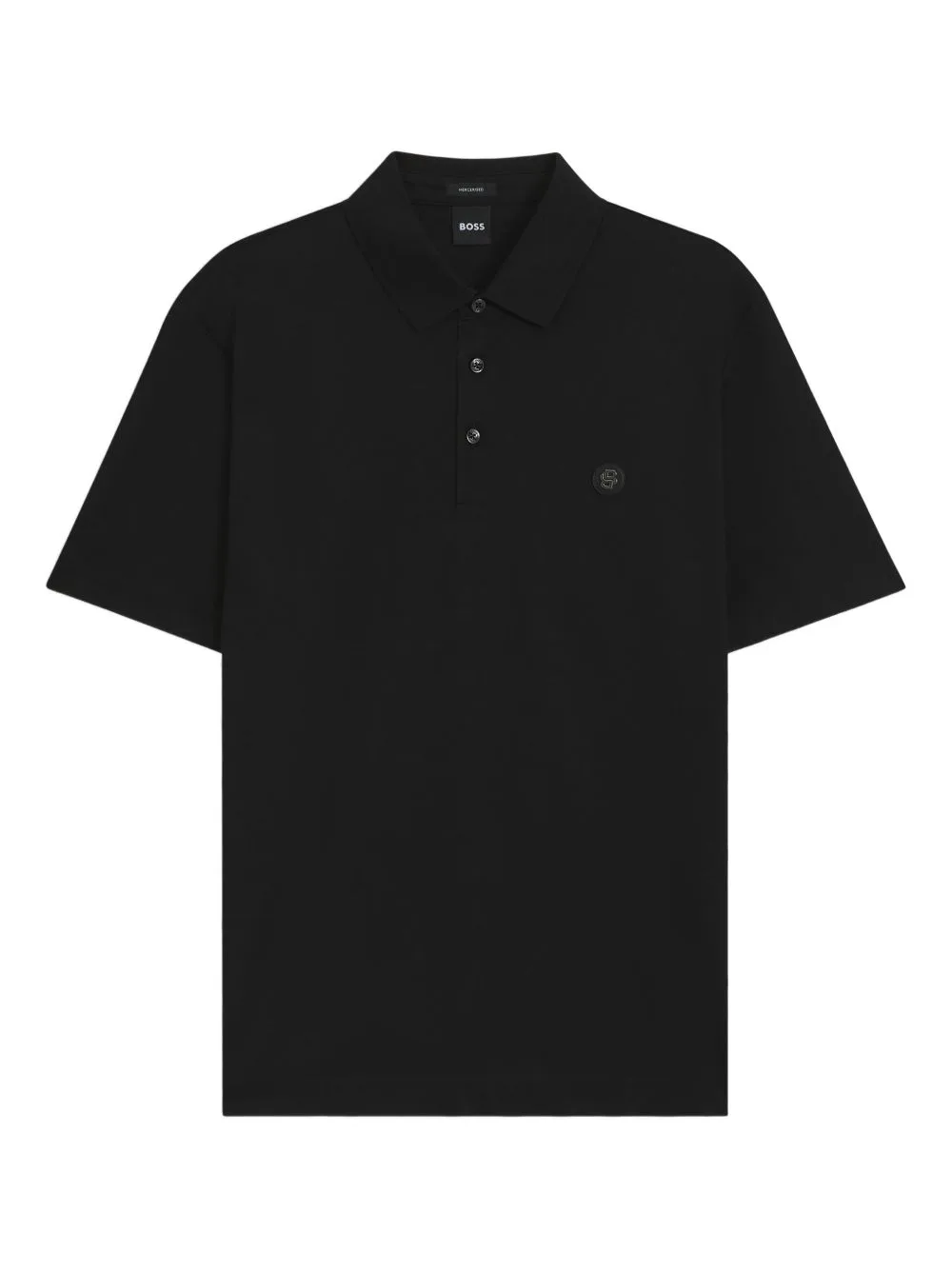 Logo-Patch Polo Shirt by BOSS