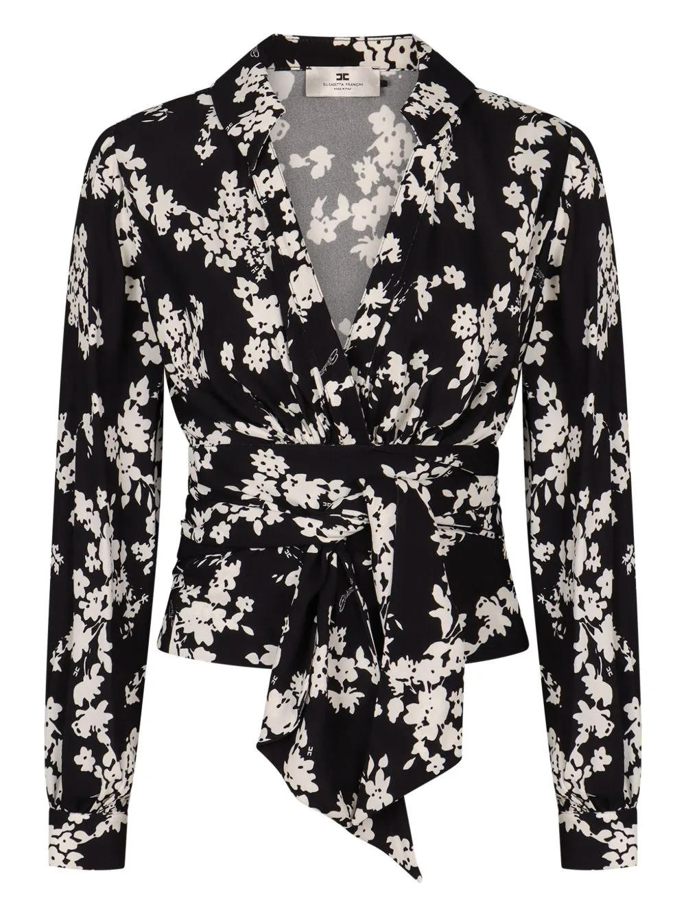 Floral-Print Blouse by Elisabetta Franchi