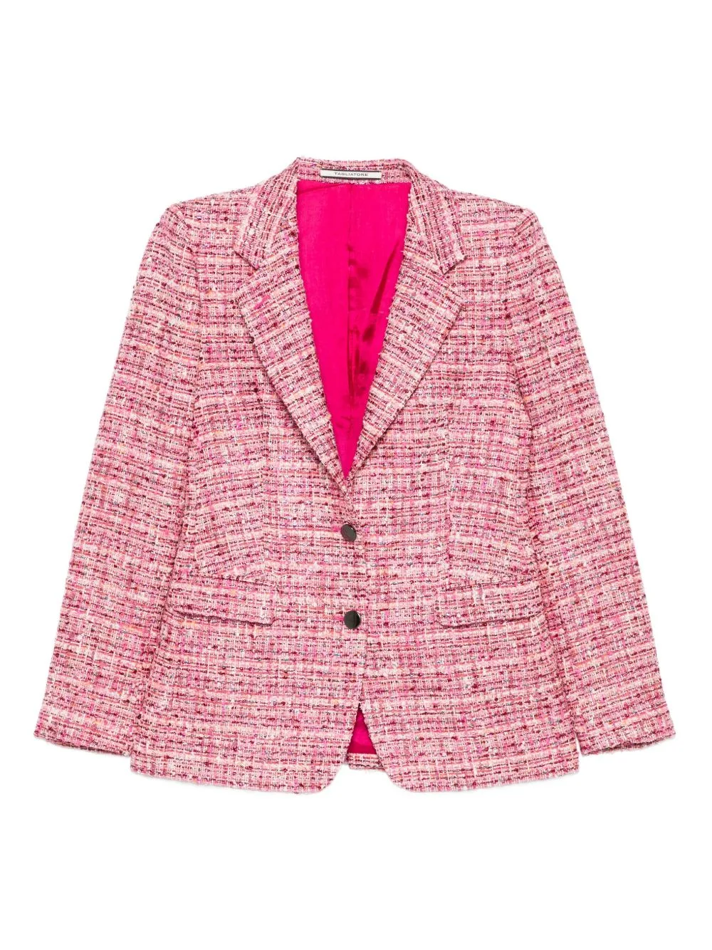 Tweed Two-Button Blazer by Tagliatore