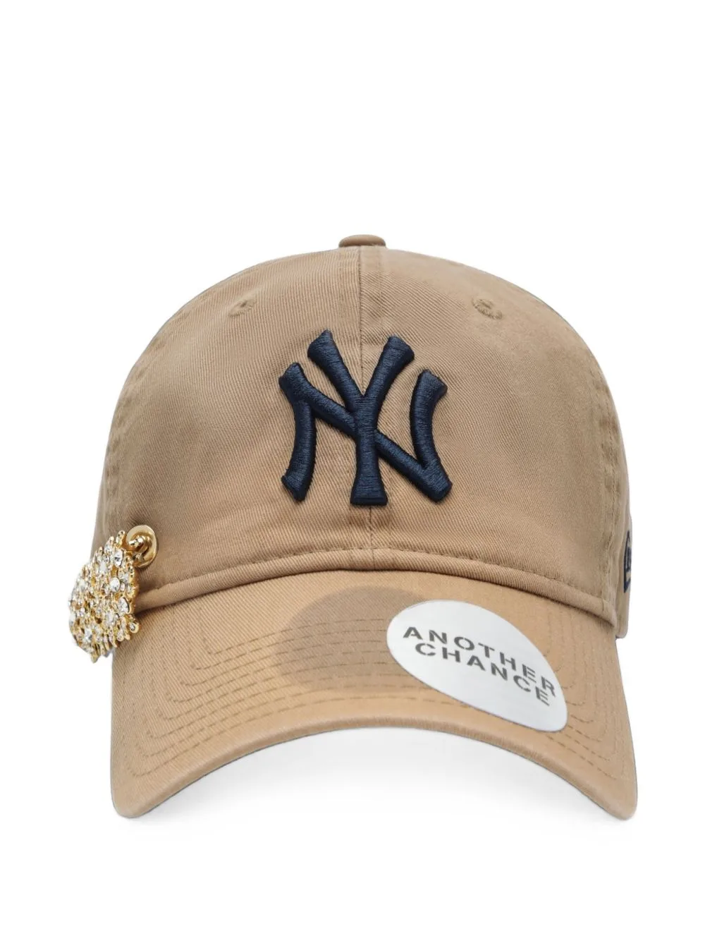 Crystal-Embellished Logo-Embroidered Cap by ANOTHER CHANCE