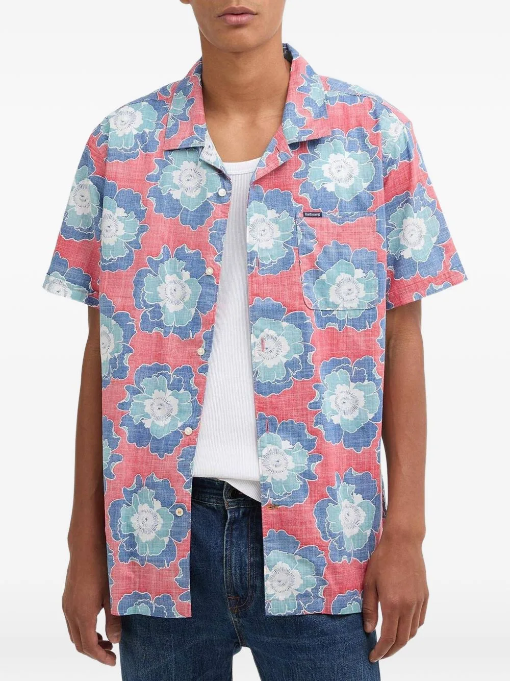 Hauxley Floral-Print Shirt by Barbour