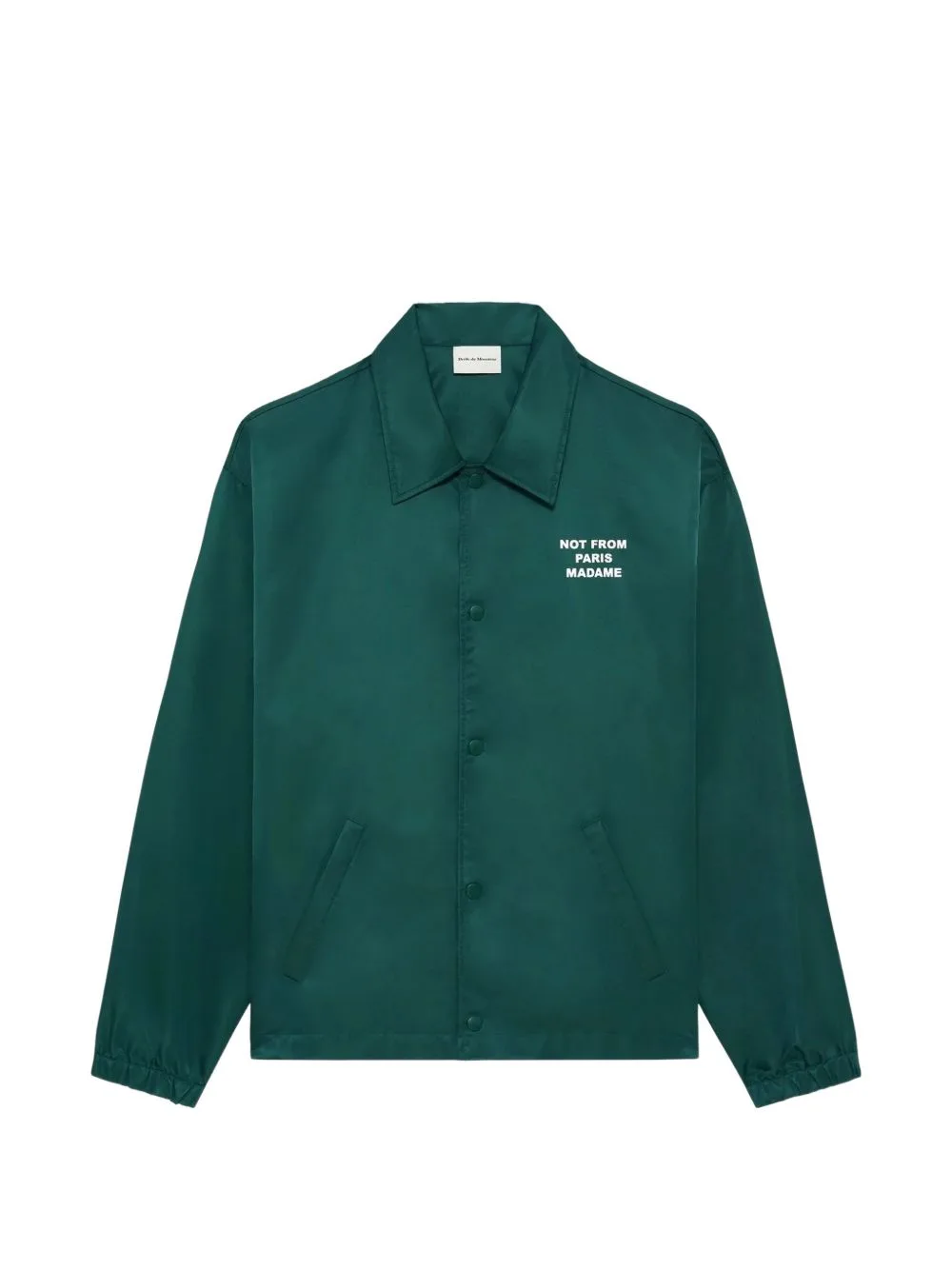 Slogan-Print Jacket by Drôle De Monsieur