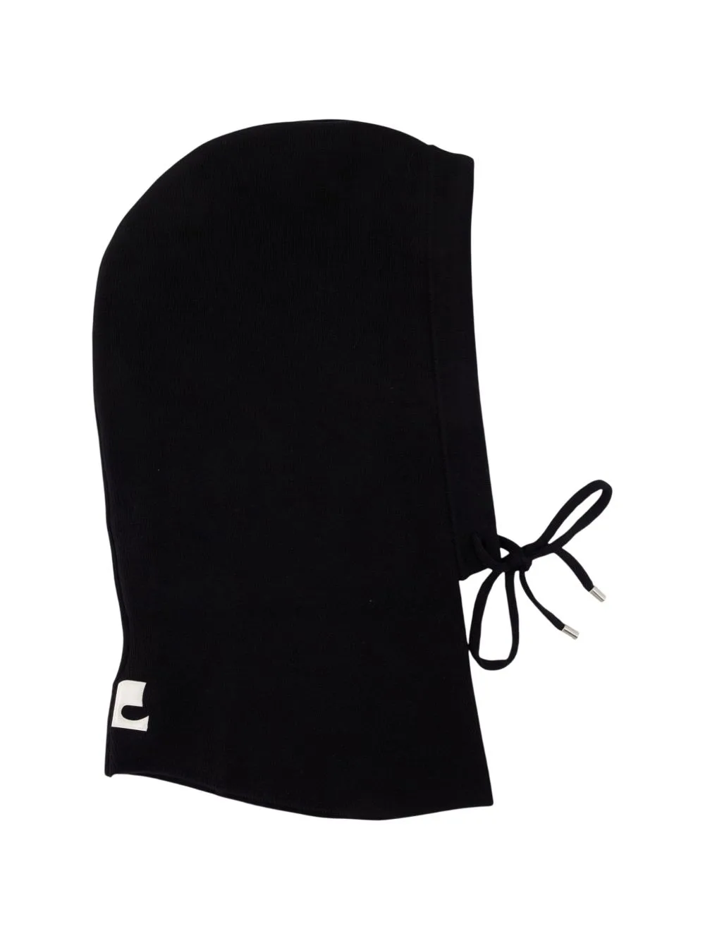 Logo-Patch Balaclava by Courrèges