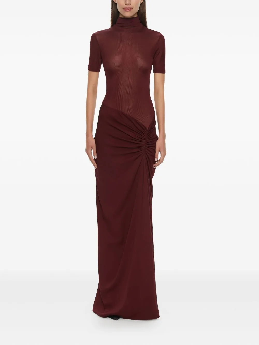 Fusion Ruched Gown by Christopher Esber
