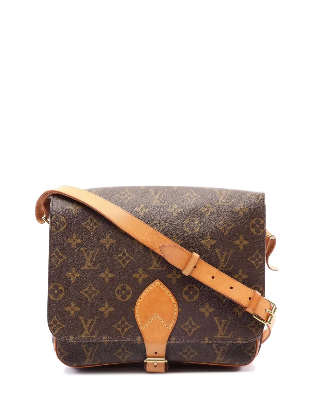1996 Monogram Cartouchiere GM Crossbody Bag by Louis Vuitton Pre-Owned