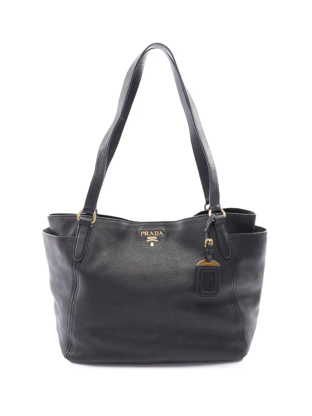 2010-2026 Vitello Daino Tote Bag by Prada Pre-Owned