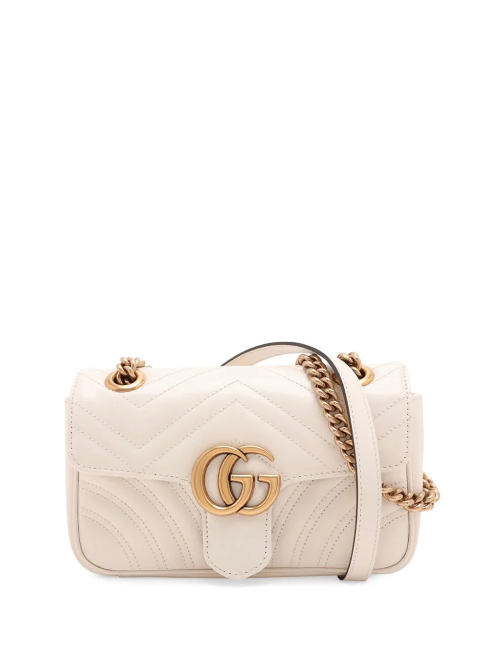 2016-2026 Small GG Marmont Matelasse Calfskin Shoulder Bag