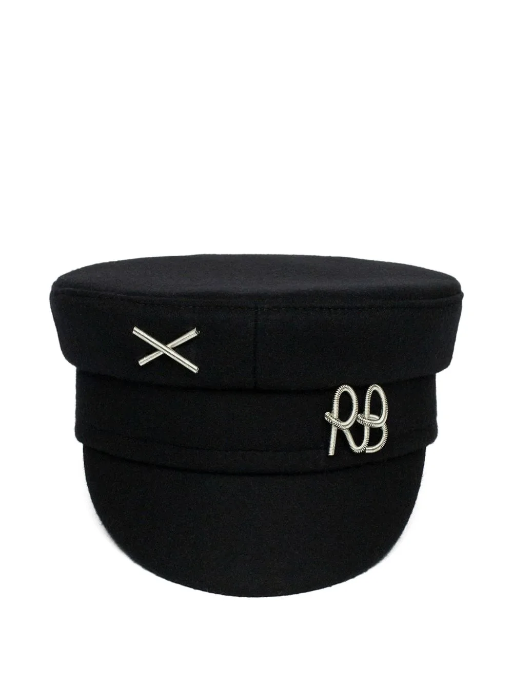 Logo-Embellished Baker Boy Cap by Ruslan Baginskiy