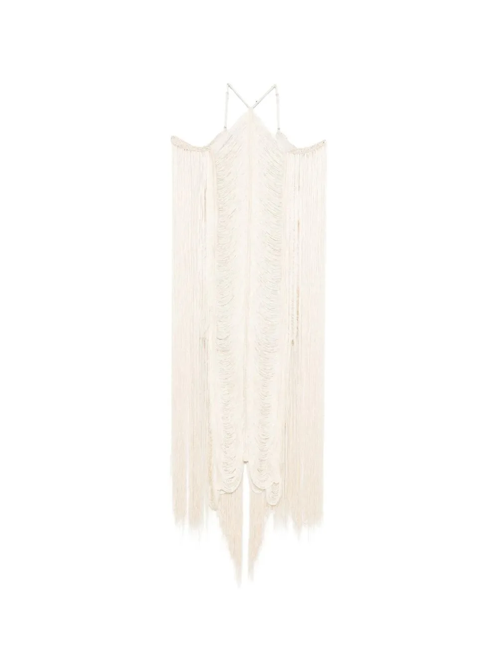 Jade Fringed Dress by Bless