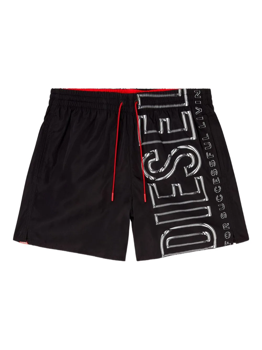 Soccer-41 Logo-Print Drawstring Swim Shorts by Diesel