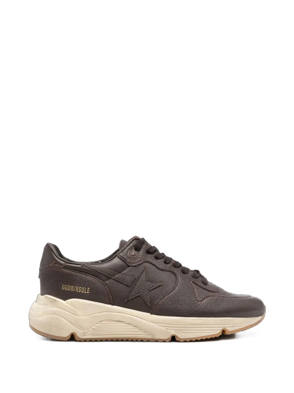 Running Sole Star Sneakers by Golden Goose
