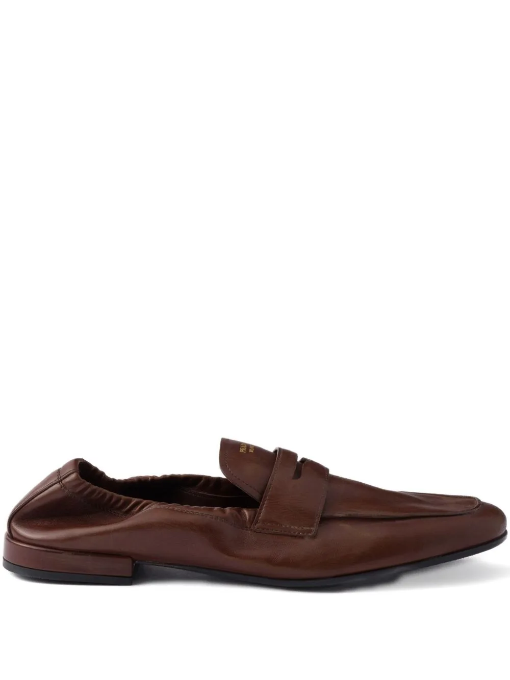 Shuffle Antiqued Leather Loafers