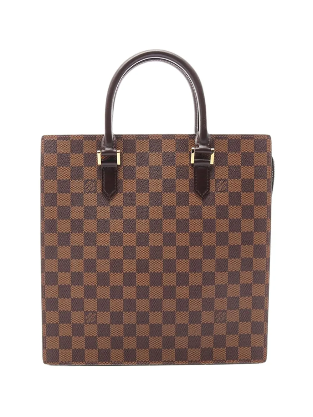 1998 Damier Ebene Venice Sac Plat Tote Bag by Louis Vuitton Pre-Owned