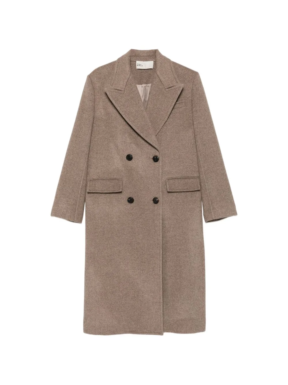 Double-Breasted Wool Coat by Tory Burch