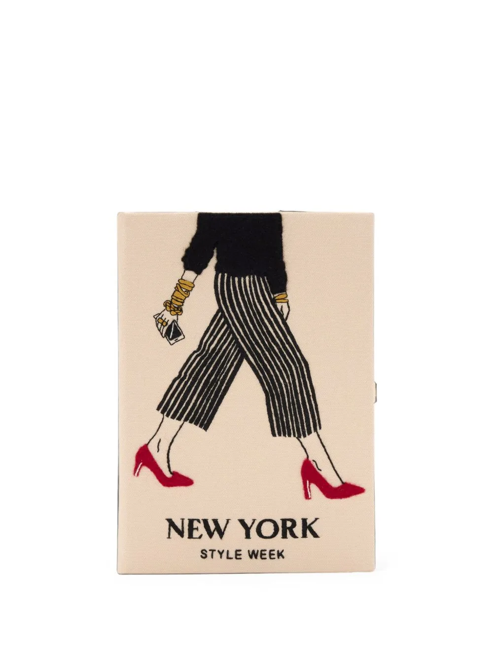 New York Style Week Clutch Bag by Olympia Le-Tan
