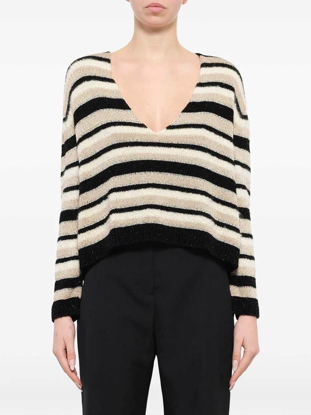 Striped Sweater by Lanvin