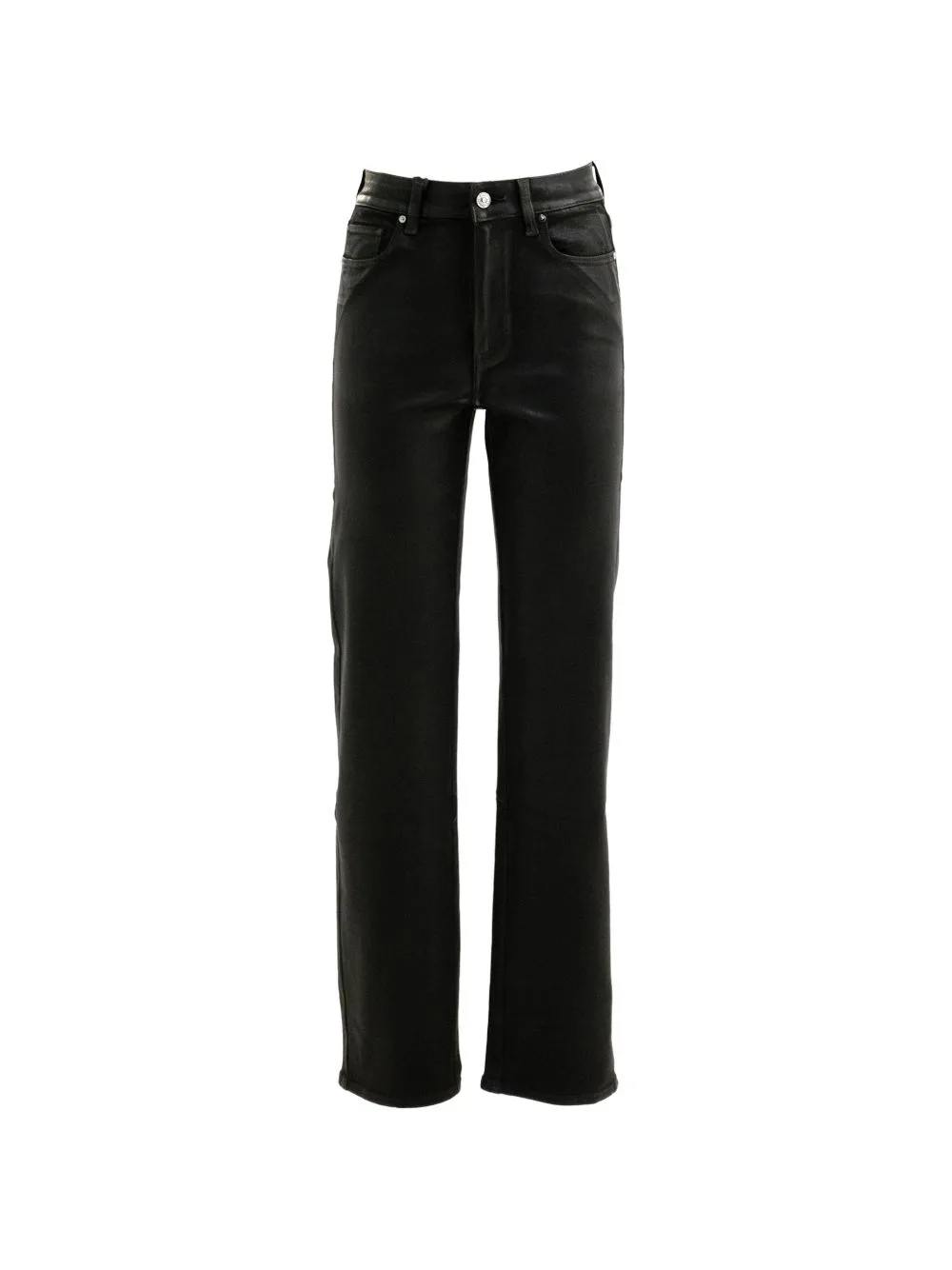 Coated Straight-Leg Jeans by PAIGE