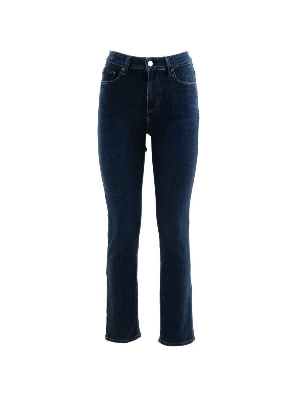 Belt-Loop Straight-Leg Jeans by PAIGE