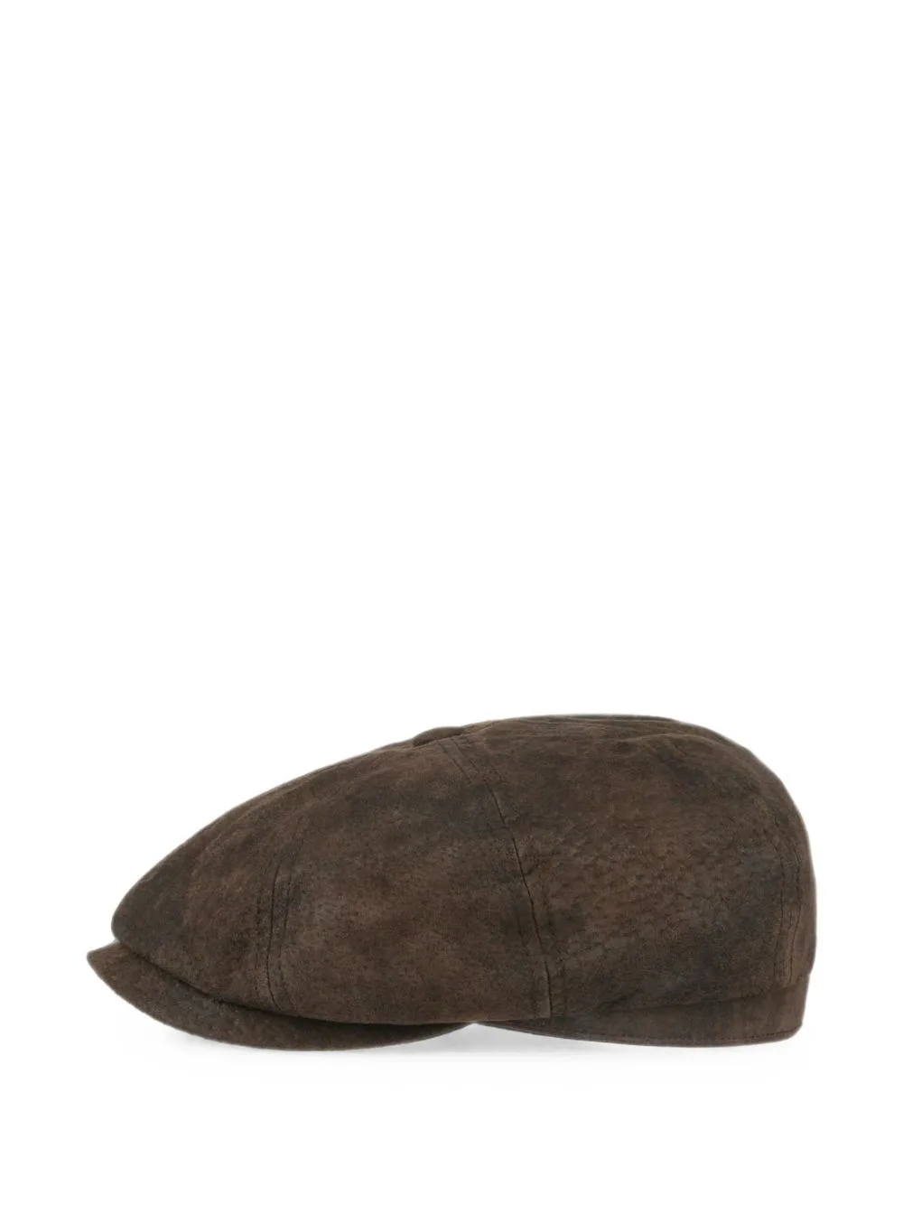 Suede Flat Cap by Stetson