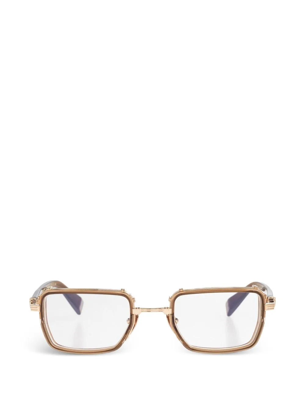 Saint Jean Rectangle-Frame Glasses by Balmain