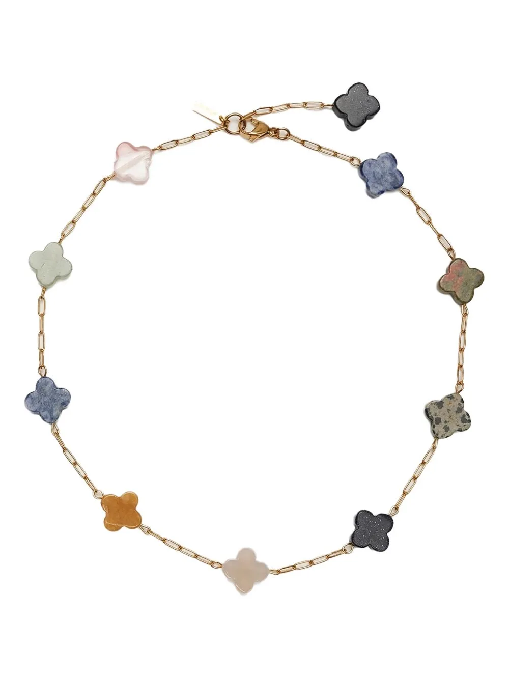 Clover-Chain Necklace by Labelled Jewellery
