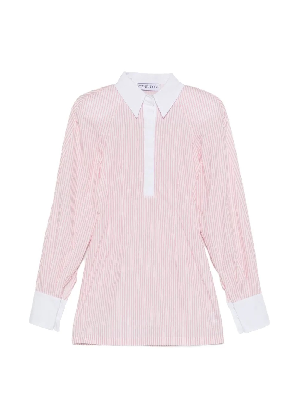 Striped Shirt Mini Dress by Rowen Rose